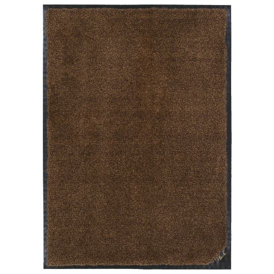 Picture of M+A Matting Plush Floor Mat, 4ft x 8ft, Golden Brown