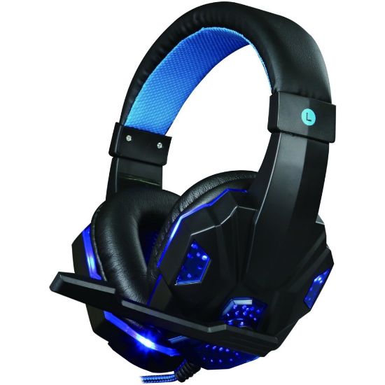 Picture of IQ Sound Gaming Headphones, Blue, IQ-460G