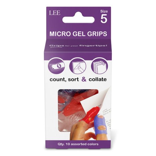 Picture of Tippi Fingertip Grips, Assorted, #5, Pack Of 10