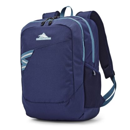 Picture of High Sierra Outburst Backpack With 15.6in Laptop Pocket, Blue