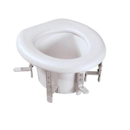 Picture of Medline Universal Raised Toilet Seat, White