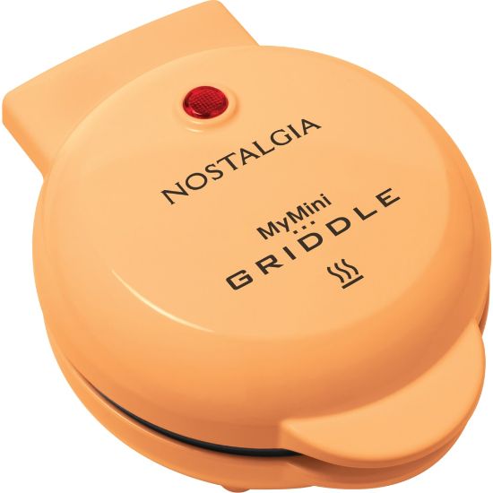 Picture of Nostalgia Electrics MyMini Personal Electric Griddle, Orange