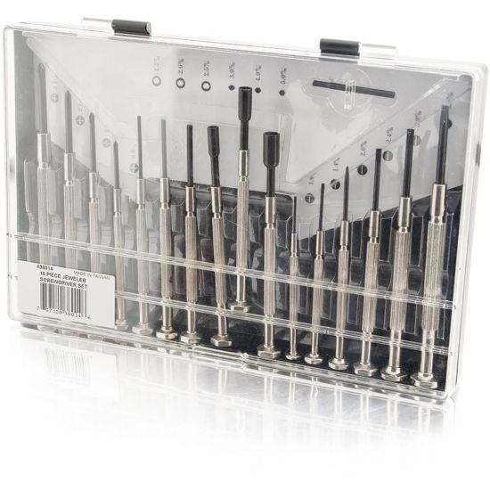 Picture of C2G 16-piece Jeweler Screwdriver Set