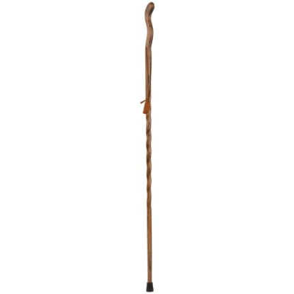 Picture of Brazos Walking Sticks Fitness Walker Oak Walking Stick, 58in, Brown