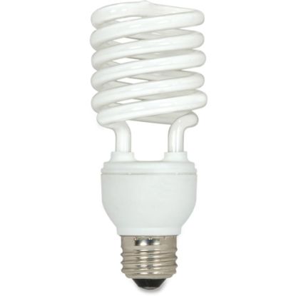 Picture of Satco T2 Fluorescent Soft White Spiral Bulb, 19 Watts, Pack Of 3