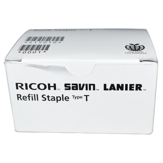 Picture of Ricoh Type S4 Round Ring Supply, LT 100, 1-1/2in, 52 Rings Per Set, White, Pack Of 5 Sets