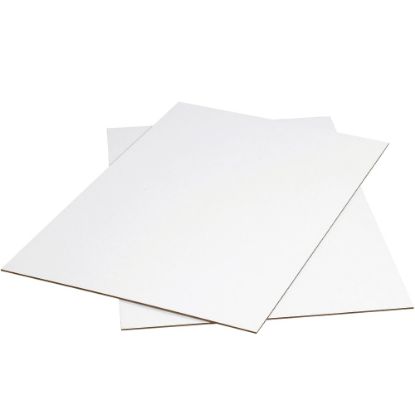 Picture of Partners Brand Corrugated Sheets, 48in x 42in, White, Pack Of 5