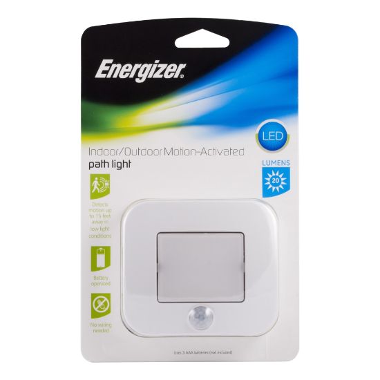 Picture of Energizer LED Motion Activated Indoor/Outdoor Path Light, White