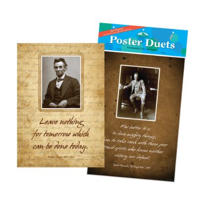 Picture of Barker Creek Poster Duet Set, Presidential, Pack Of 2