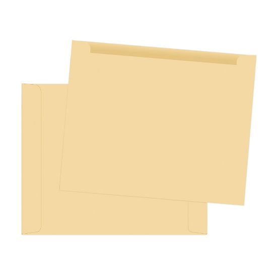 Picture of Quality Park Paper File Jackets, 9 1/2in x 11 3/4in, Cameo, Box Of 100