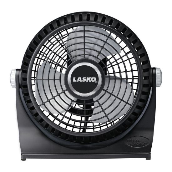 Picture of Lasko Breeze Machine 2-Speed Fan, 11.69inH x 5.31inW x 12.25inD, Black