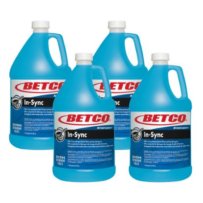 Picture of Betco Symplicity In-Sync Dishwashing Detergent, 128 Oz Bottle, Case Of 4