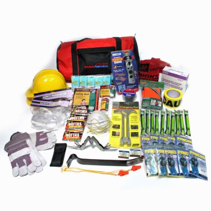 Picture of Ready America Site Safety Emergency Kit, Red