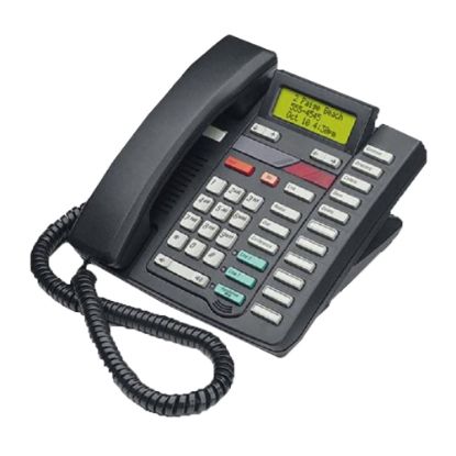 Picture of Aastra 9417CW Corded Multiple-Line Phone, Black, Refurbished