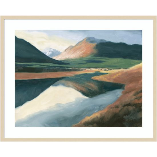 Picture of Amanti Art High North by James Wiens Wood Framed Wall Art Print, 33inH x 41inW, Natural