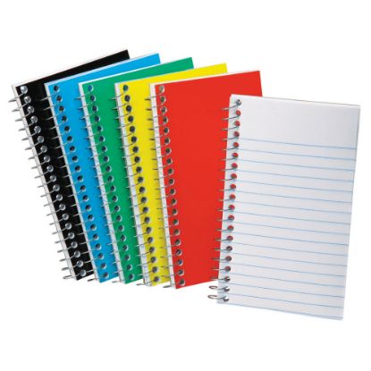 Picture of Ampad Sidebound Memo Book, 50 Sheets, 5in x 3in, Assorted Cover