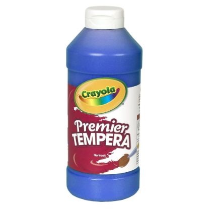 Picture of Crayola Premier Tempera Paint, 16 Oz, Blue