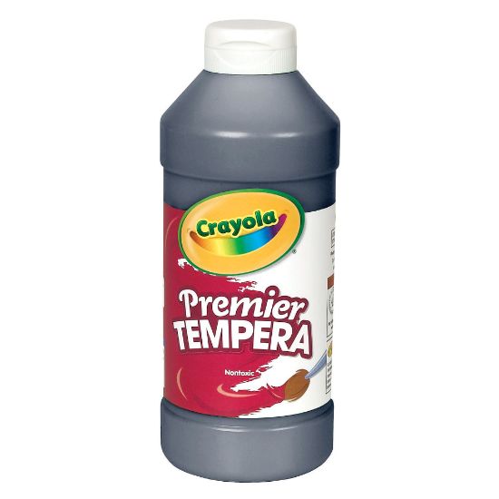 Picture of Crayola Premier Tempera Paint, Black