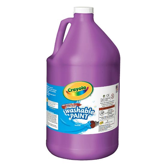 Picture of Crayola Washable Paint, Violet, Gallon