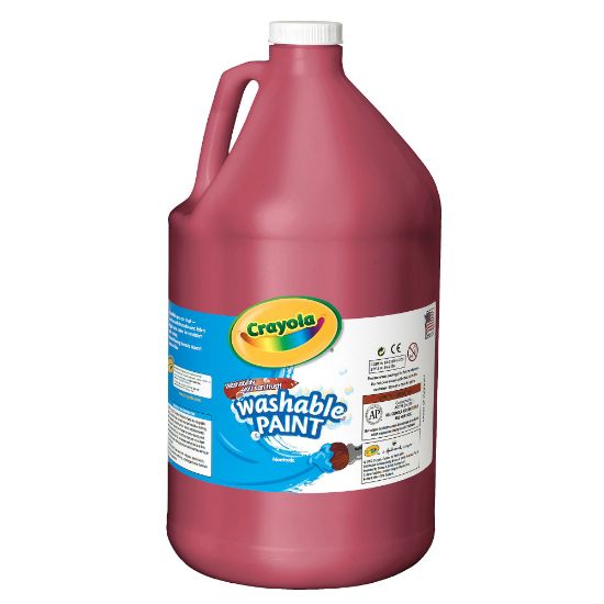 Picture of Crayola Washable Paint, Red, Gallon