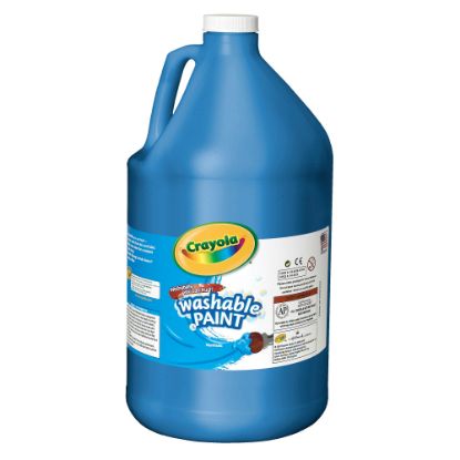 Picture of Crayola Washable Paint, Blue, Gallon