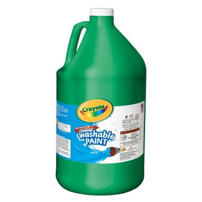 Picture of Crayola Washable Paint, Green, Gallon