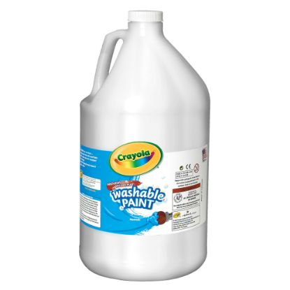 Picture of Crayola Washable Paint, White, Gallon