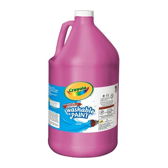 Picture of Crayola Washable Paint, Magenta, Gallon