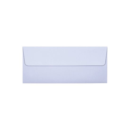 Picture of LUX #10 Square-Flap Invitation Envelopes, Peel & Press Closure, Lilac, Pack Of 50