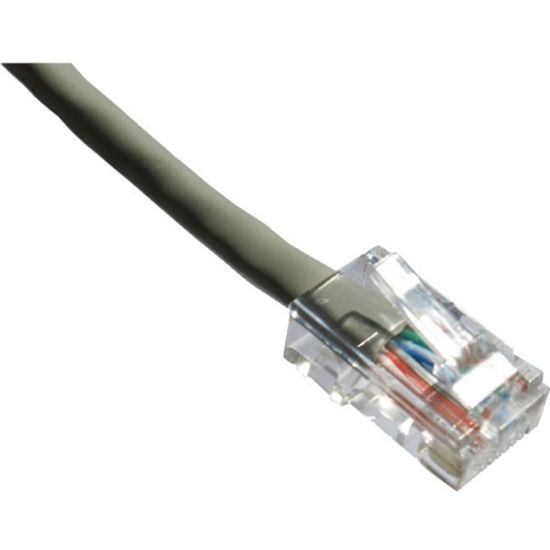 Picture of Axiom 50FT CAT6 550mhz Patch Cable Non-Booted (Gray) - Category 6 for Network Device - Patch Cable - 50 ft - 1 x - 1 x - Gold-plated Contacts - Gray