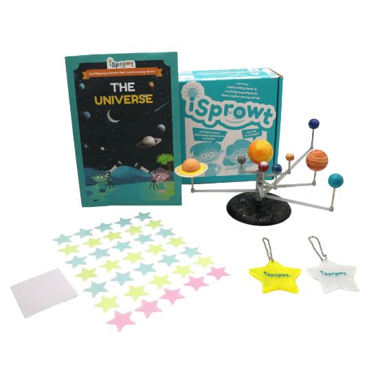 Picture of iSprowt Fun Science Kit For Kids, Universe Kit, Kindergarten to Grade 5