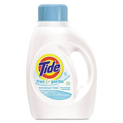 Picture of Tide Free & Gentle Liquid Laundry Detergent, 50 Oz Bottle, Case Of 6