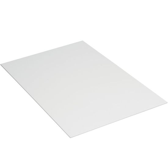 Picture of Partners Brand Plastic Corrugated Sheets, 18in x 24in, White, Pack Of 10