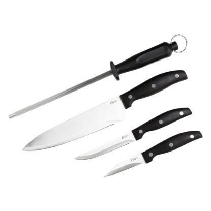 Picture of Oster Granger 4-Piece Stainless-Steel Cutlery Set, Black