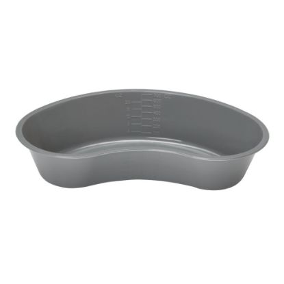 Picture of Medline Emesis Basins, 2inH x 4 1/2inW x 9inD, Graphite, Pack Of 250