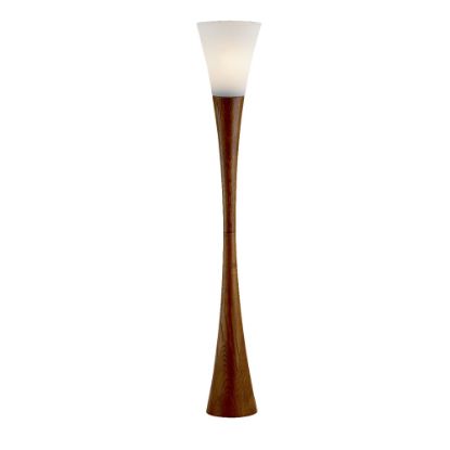 Picture of Adesso Espresso Floor Lamp, 68inH, Walnut