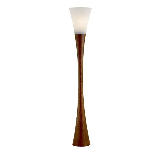 Picture of Adesso Espresso Floor Lamp, 68inH, Walnut