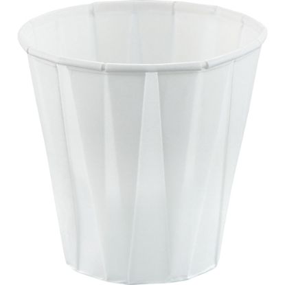 Picture of Solo Cup 3.5 oz. Paper Cups - 100 - 3.50 fl oz - 5000 / Carton - White - Paper - Medicine