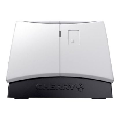 Picture of CHERRY SmartTerminal ST-1144 - SMART card reader - USB 2.0 - white (top), black base