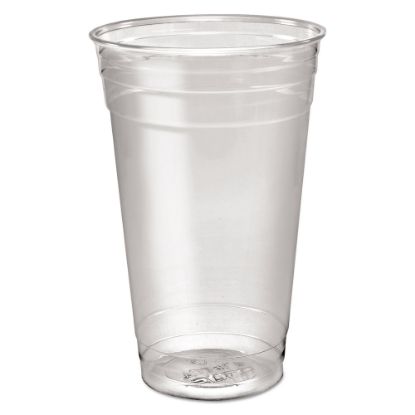 Picture of SOLO Cup Company Ultra Clear PET Cold Cups, 24 Oz, Clear, 50 Cups Per Sleeve, Carton Of 12 Sleeves