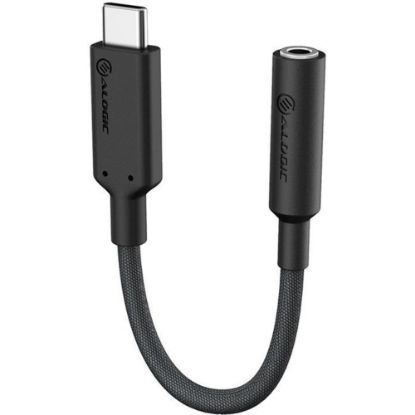 Picture of ALOGIC Elements PRO USB-C To 3.5mm Audio Adapter, 3.94in, Black