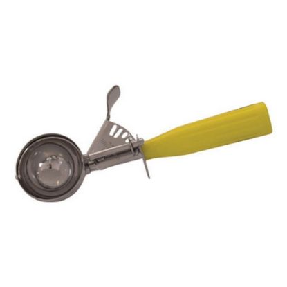 Picture of Winco No. 20 Disher, 2 Oz, Yellow