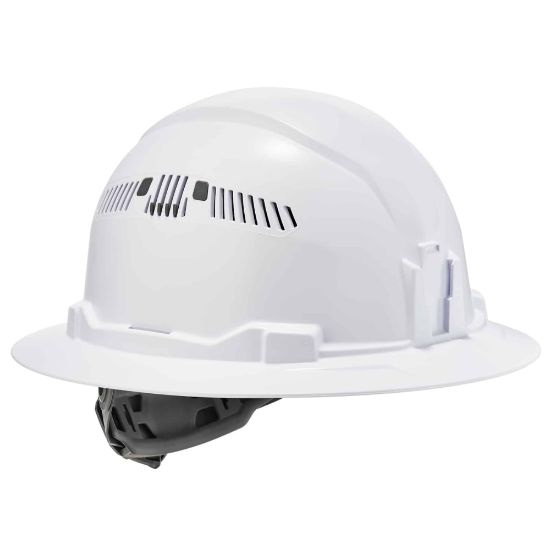 Picture of Ergodyne Skullerz 8973 Class C Full Brim Hard Hat, White