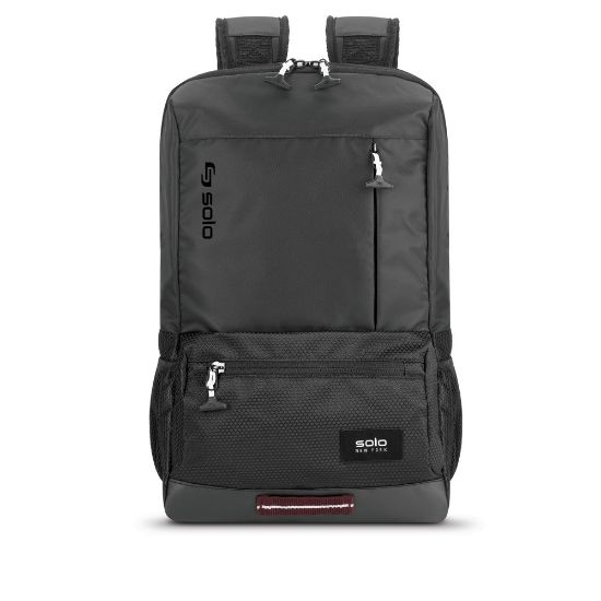 Picture of Solo New York Draft Laptop Backpack, Black