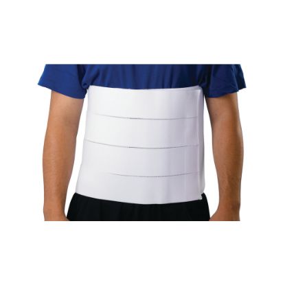 Picture of Medline 4-Panel Abdominal Binder, 46 - 62in, Large/XL, White