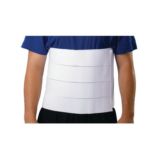 Picture of Medline 4-Panel Abdominal Binder, 46 - 62in, Large/XL, White