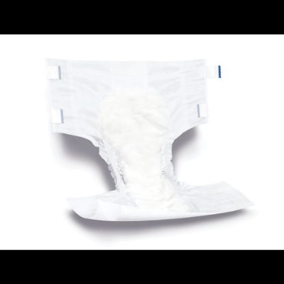 Picture of Medline Ultracare Cloth-Like Adult Briefs, Medium, 32 - 42in, White, Case Of 96