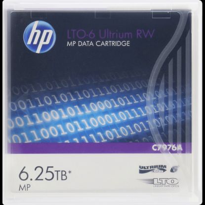 Picture of HP LTO-6 Ultrium RW Data Cartridge, 6.25 TB