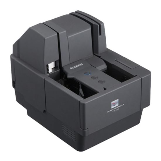 Picture of Canon imageFORMULA CR-150 Check Transport - Document scanner - CMOS - Duplex -  - 600 dpi x 600 dpi - up to 150 ppm (mono) - ADF (150 sheets) - up to 12000 scans per day - USB 2.0