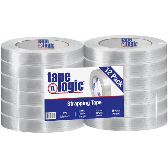 Picture of Tape Logic 1500 Strapping Tape, 1in x 60 Yd., Clear, Case Of 12